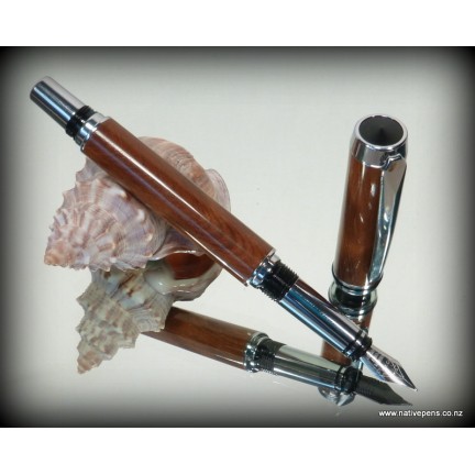 JR Gentlemans II Fountain Pen Kit - Chrome