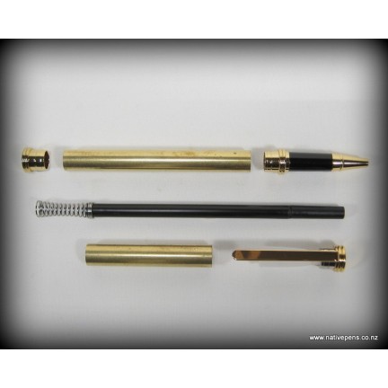 Traditional Rollerball Pen Kit - Gold